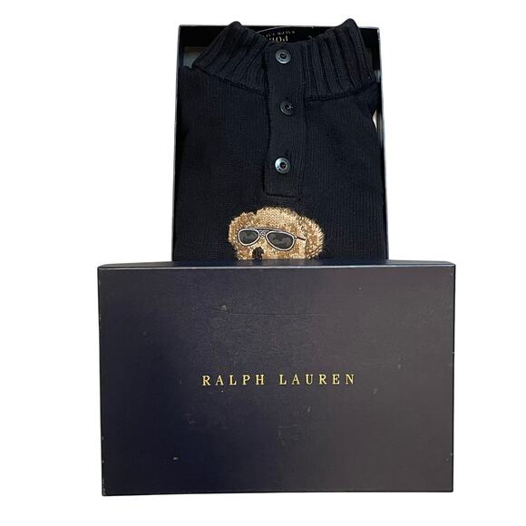 Polo Ralph Lauren Mens Sweater XXL Designer Preppy Holiday Winter Warm Gift - Picture 2 of 8